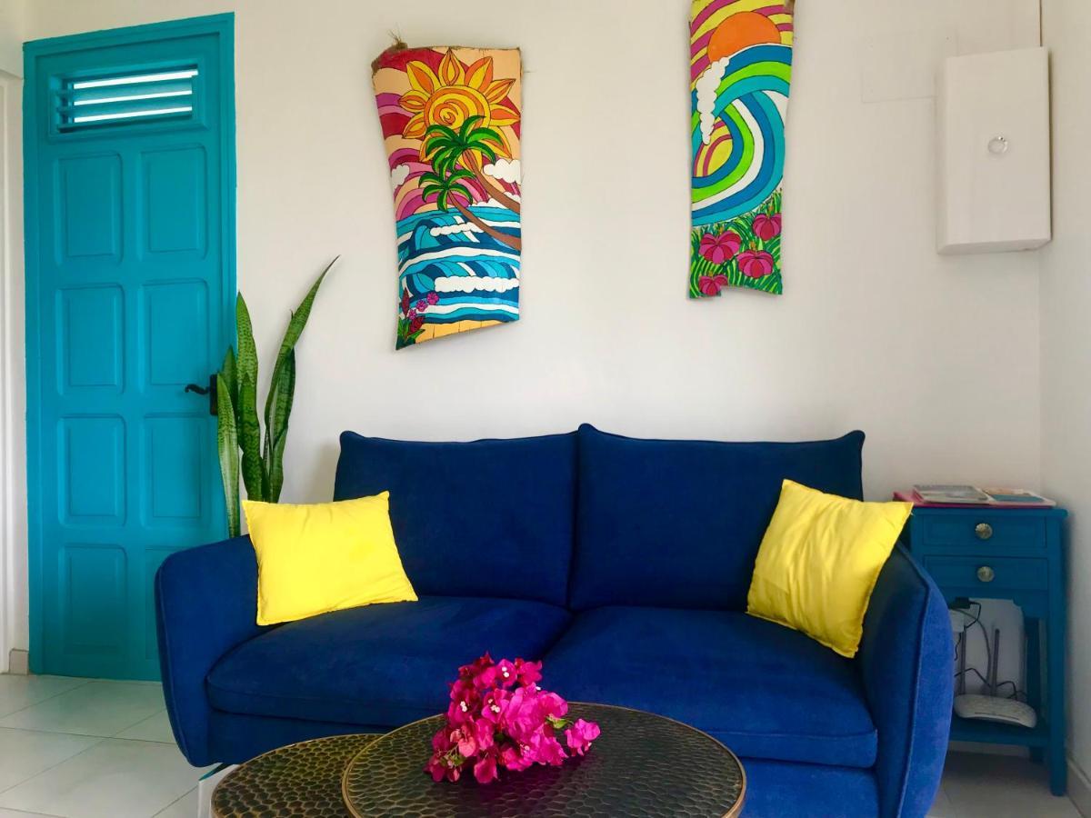 Appartement Prive Eco-Responsable, Vue Sur La Mer Des Caraibes Et Jardin Clos, Wifi, A 2Mn De La Plage Sainte-Luce Buitenkant foto